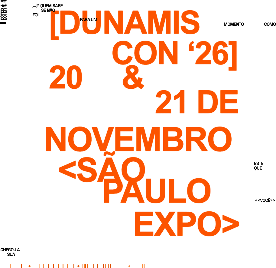 Dunamis Con 2026 20 e 21 de novembro são paulo expo mobile